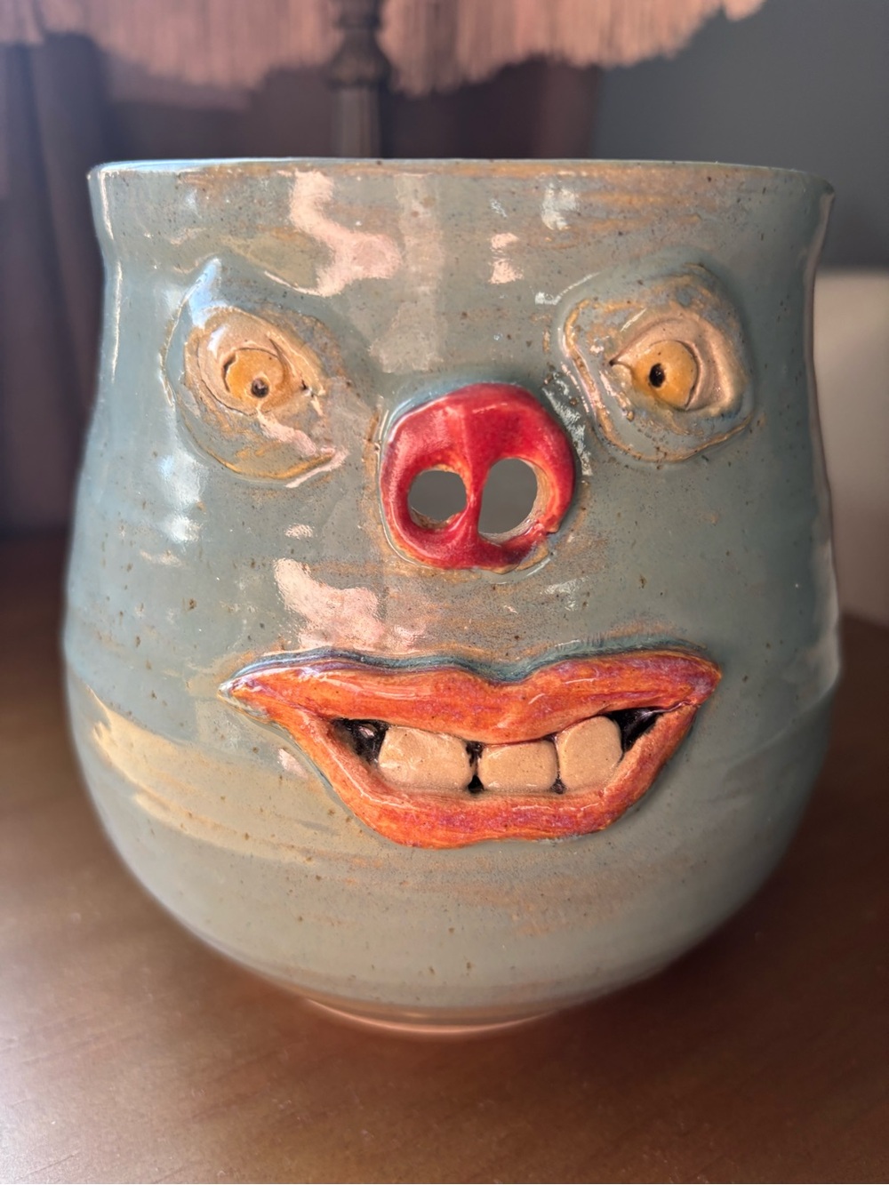 Yarn bowl - original pottery